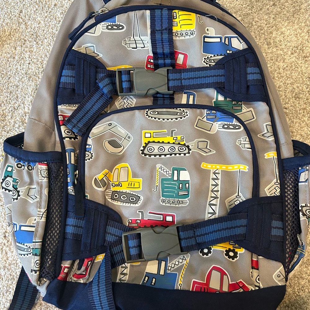 Pottery Barn Kids McKenzie Construction Backpack